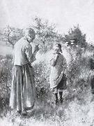 Carl Larsson Forbidden Fruit oil painting reproduction